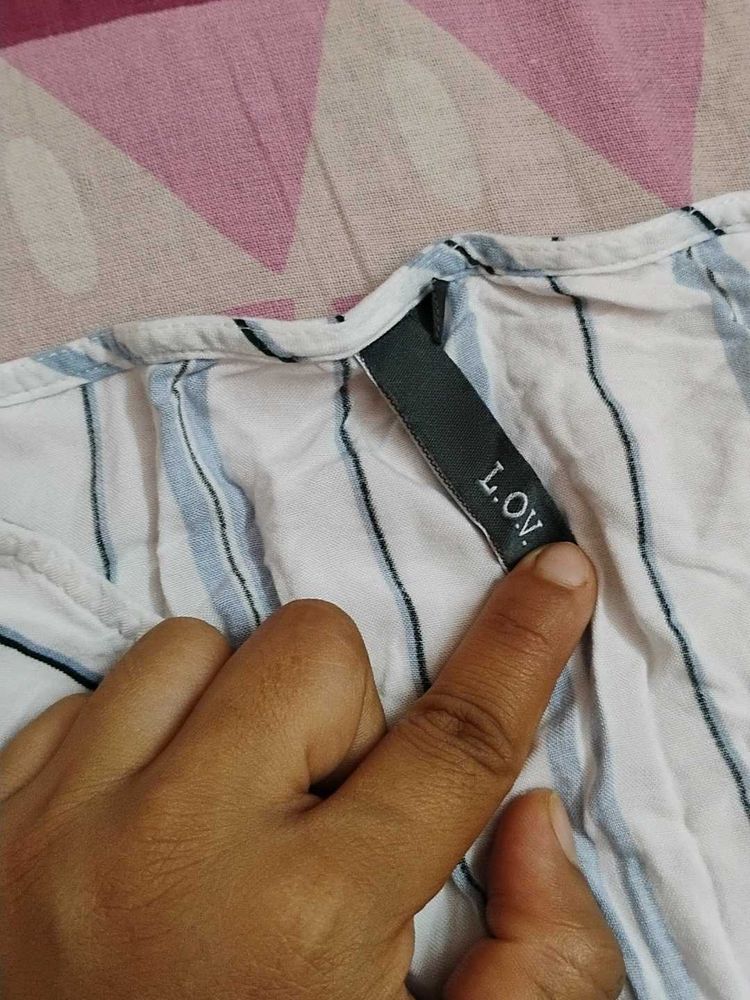 L.O.V. Striped Top