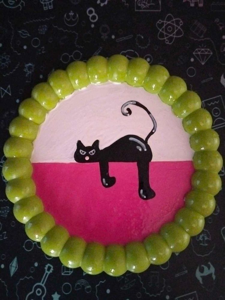 Cat bubble trinket tray