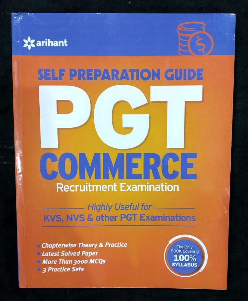PGT Commerce Exam Preparation Books