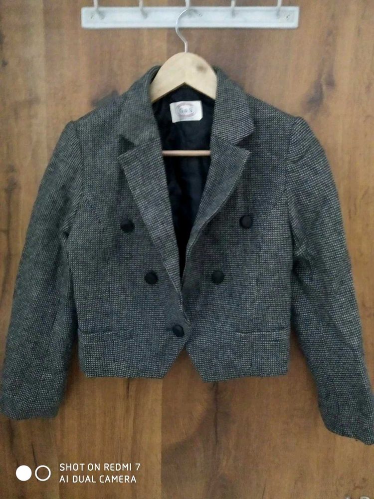 Grey Shaded Italian Jacket For Women
