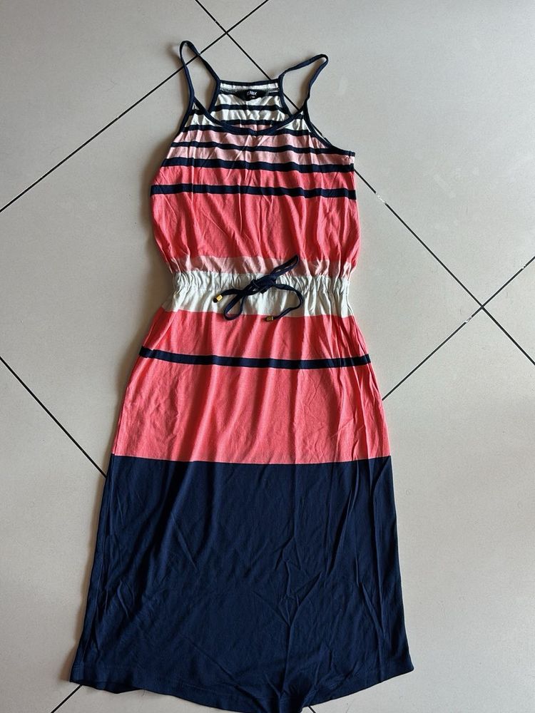 Striped Sleeveless Sundress