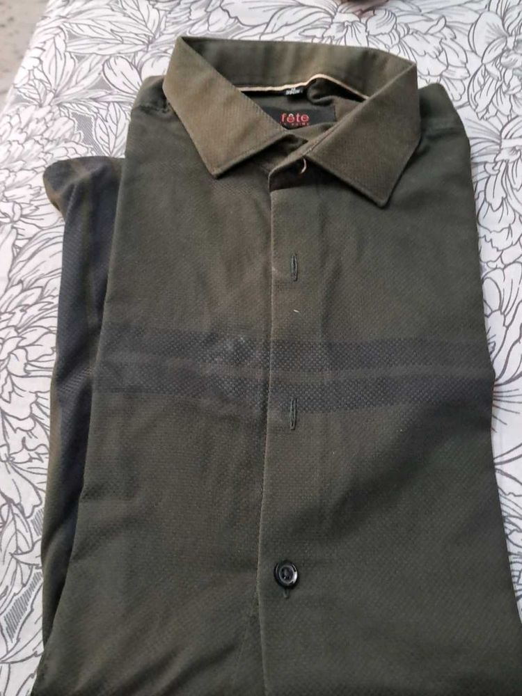 Olive Green Shirt