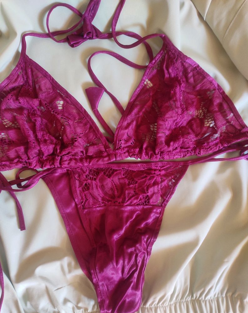 Maroon Lingerie
