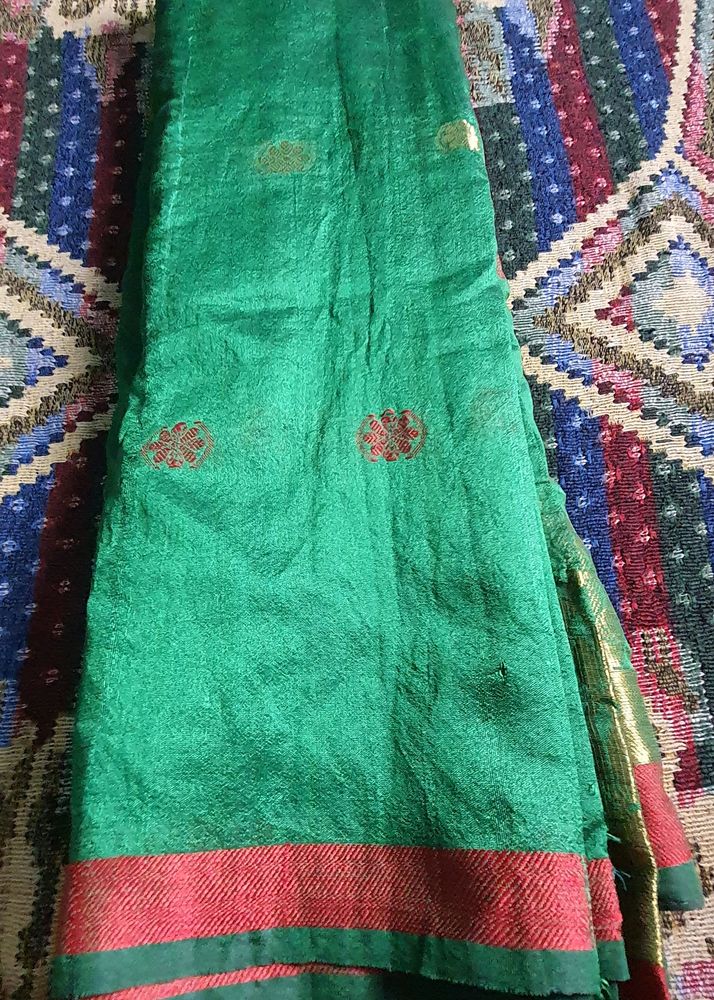 Green Saree