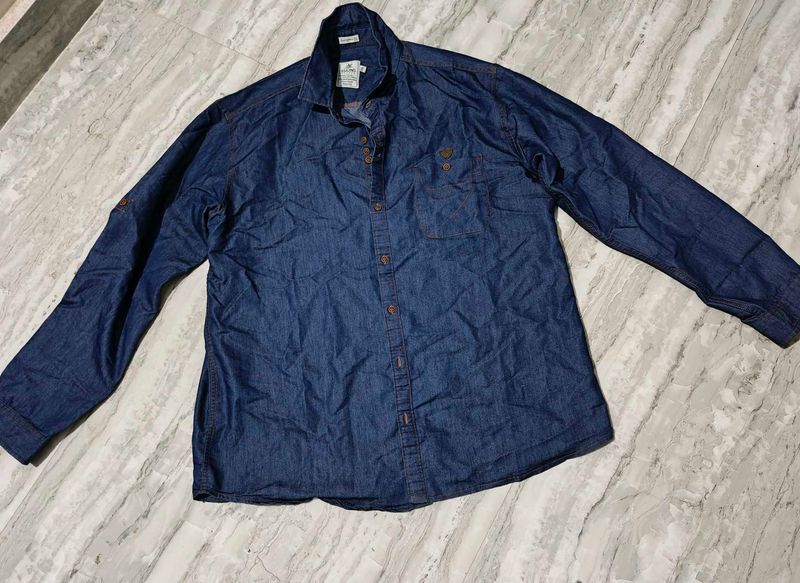 Denim shirt Men