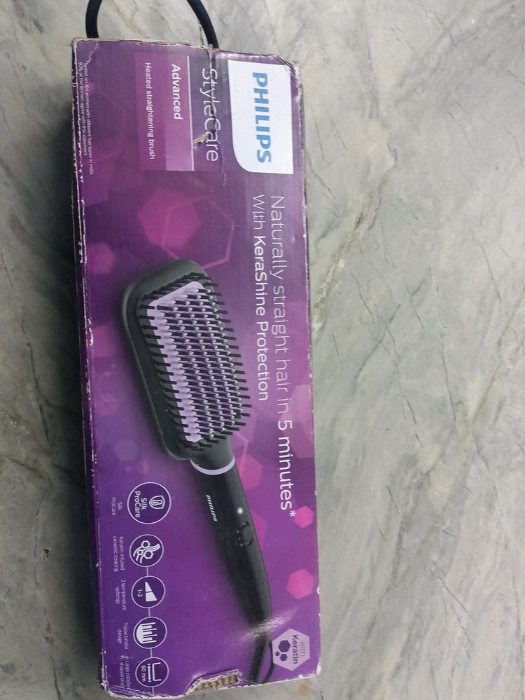 Philips StyleCare Heated Straightening Brush