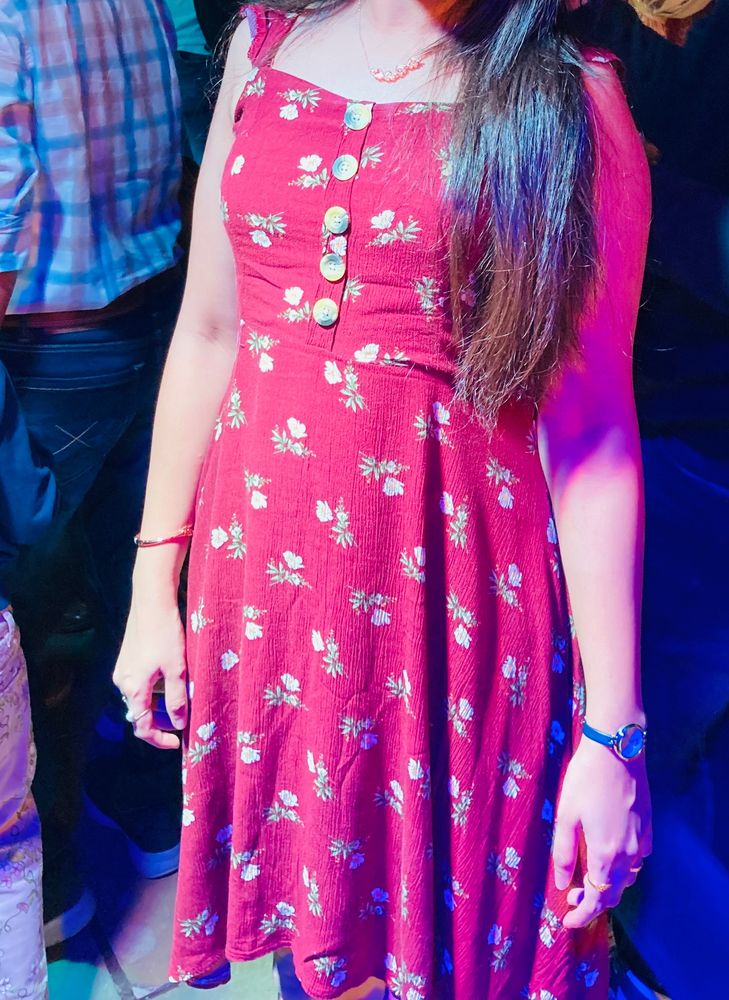 Floral Mini Dress