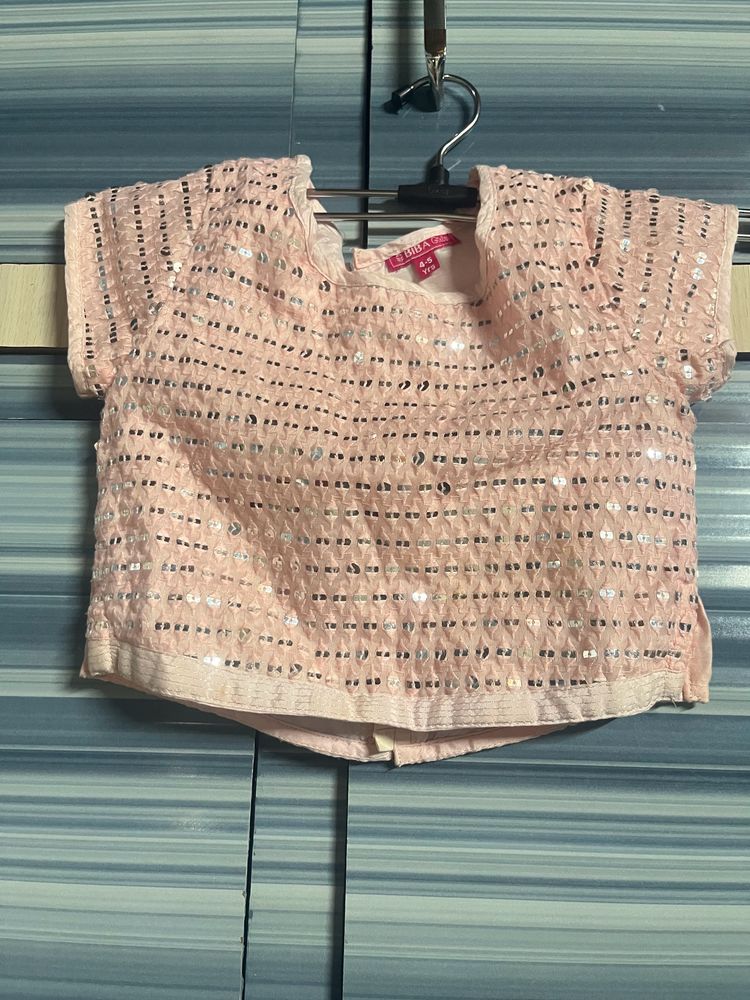 Baby Pink Colour Lehenga Set
