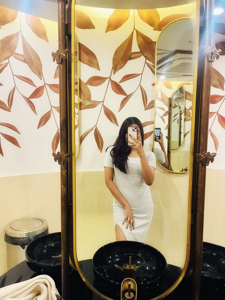 Grey Slit Dress