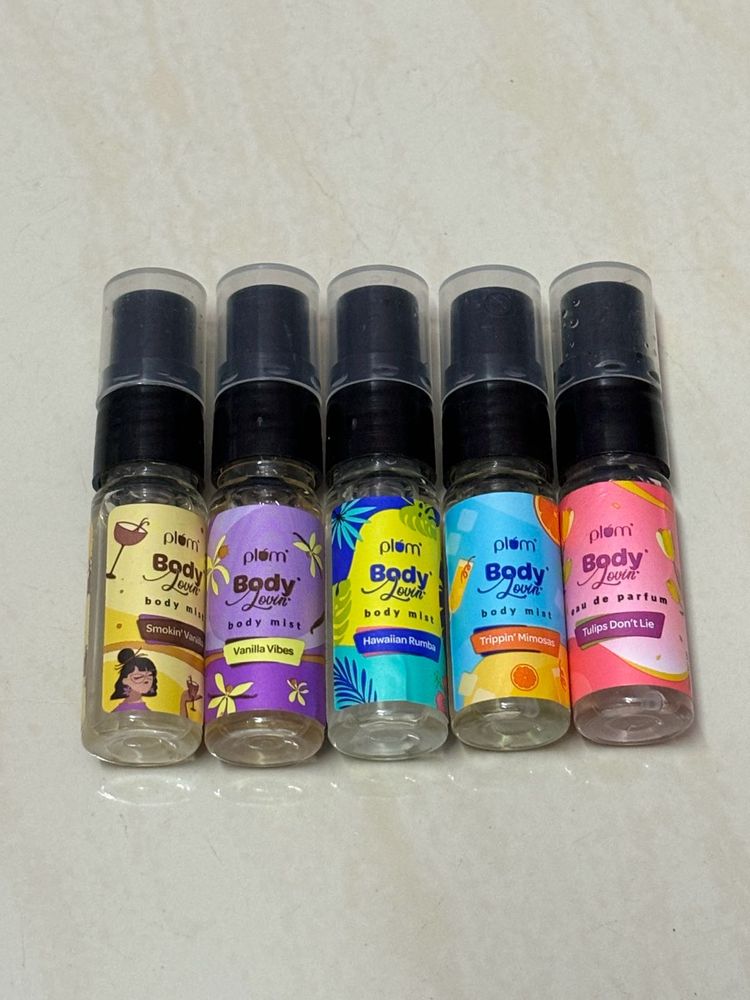 Plum Mini Perfume Set Of 5