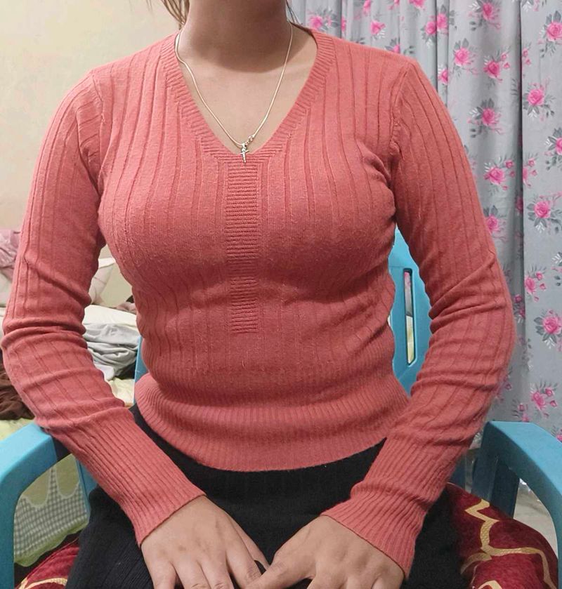 Combo of 2 Coral V-Neck