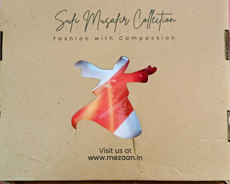 Scarf/Stole With Exquisite Arabic Calligraphy