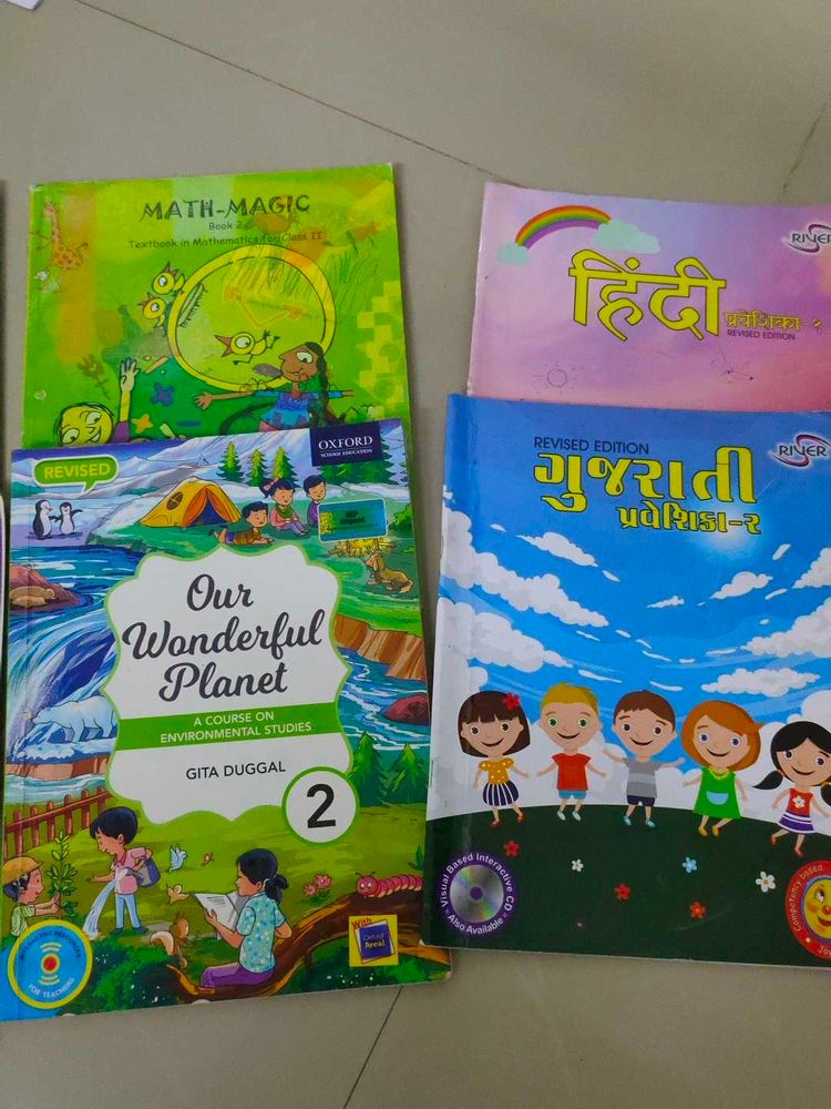NCERT 2,3,4 Std Books