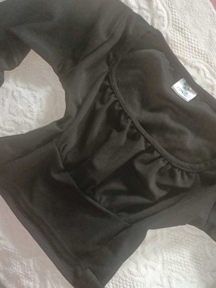 Black Crop Top