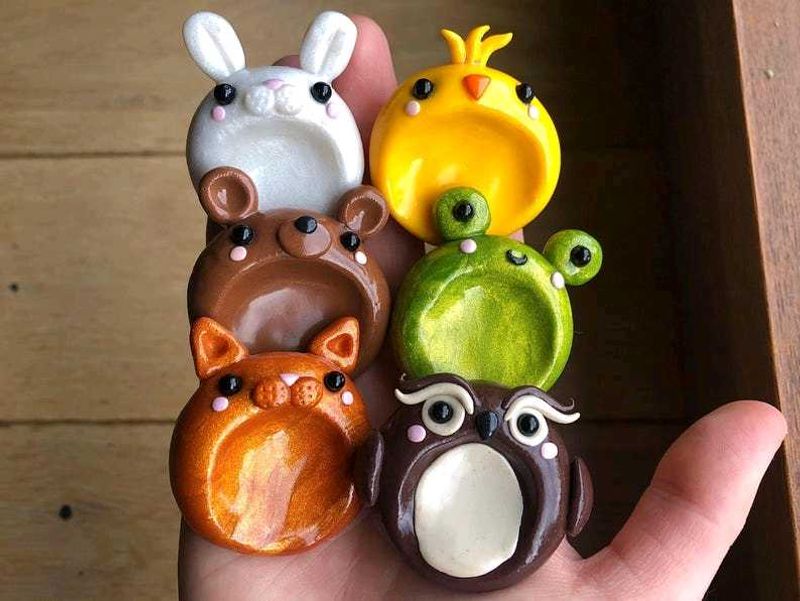 Animal Buddy Worry Stone