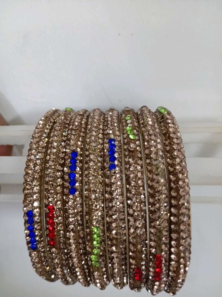 Sparkling Bangle Set