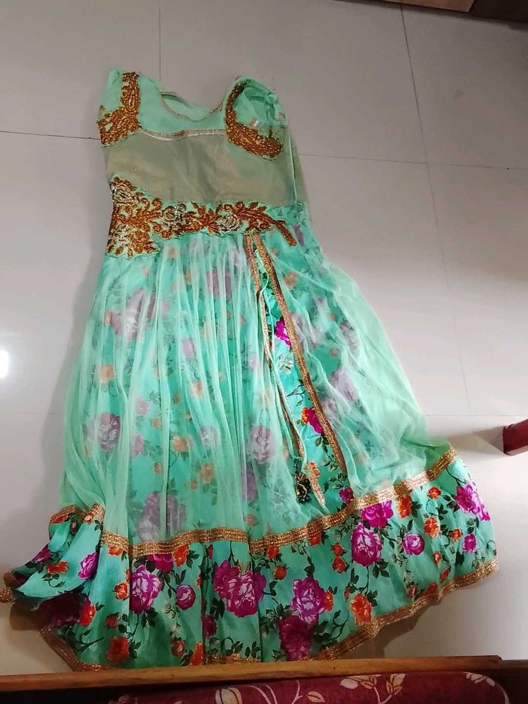 Elegant Ethnic Gown Dress