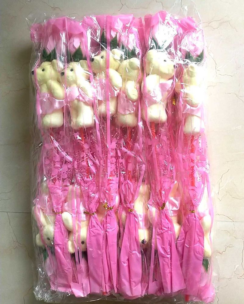 Cute Plush Bouquet Pack Of 12