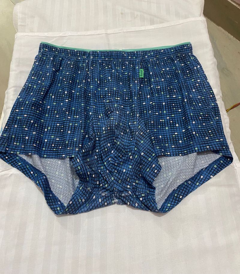 Blue Patterned Boxers 30-34