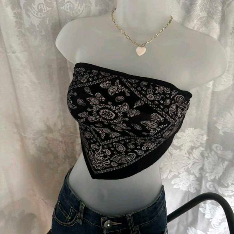 Bandana Tube Top