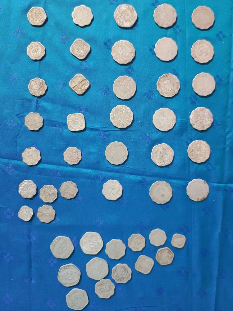 Sale ❗1, 2, 3, 10, 20 Paisa Coin 46 Indian Piece