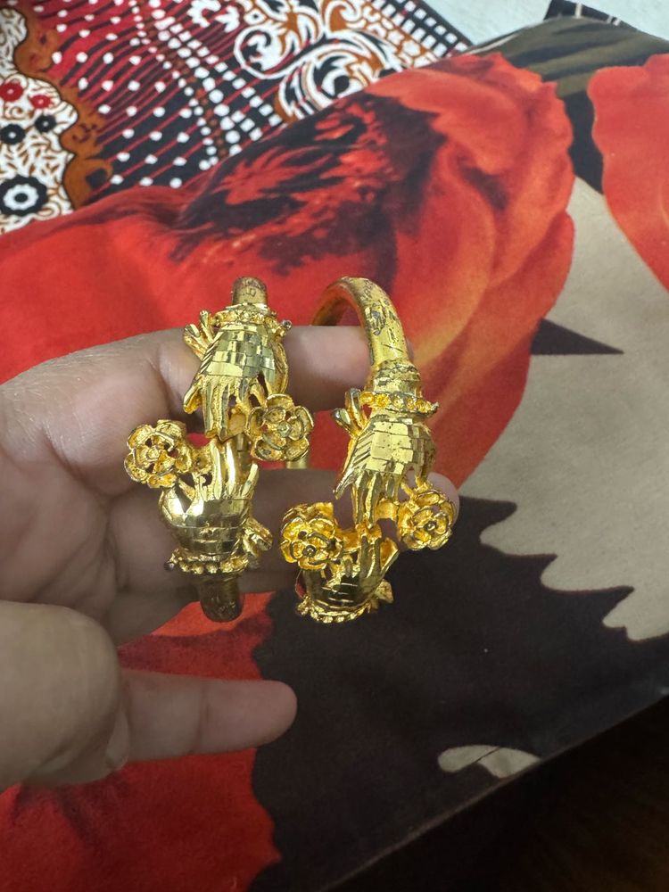 golden  Bangle Set