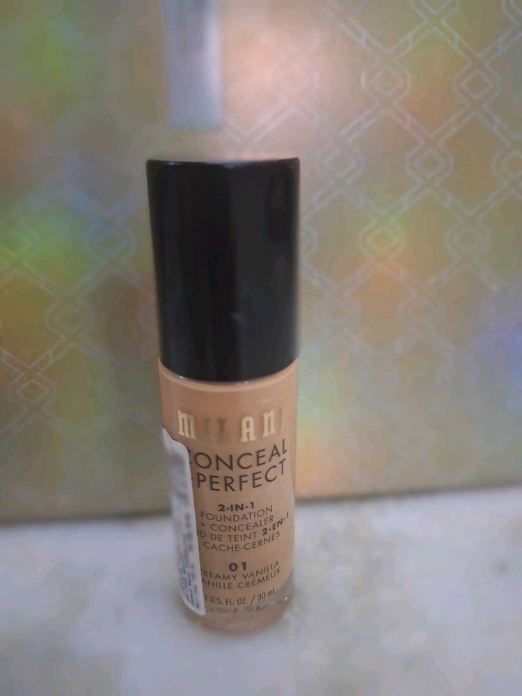 Milani Conceal + Perfect Foundation-Creamy Vanilla