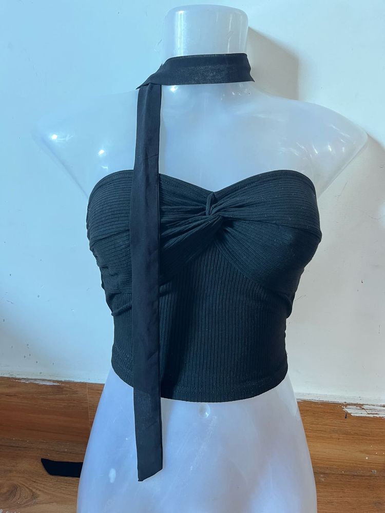 Y2K Tube Scarf Top 🖤💅