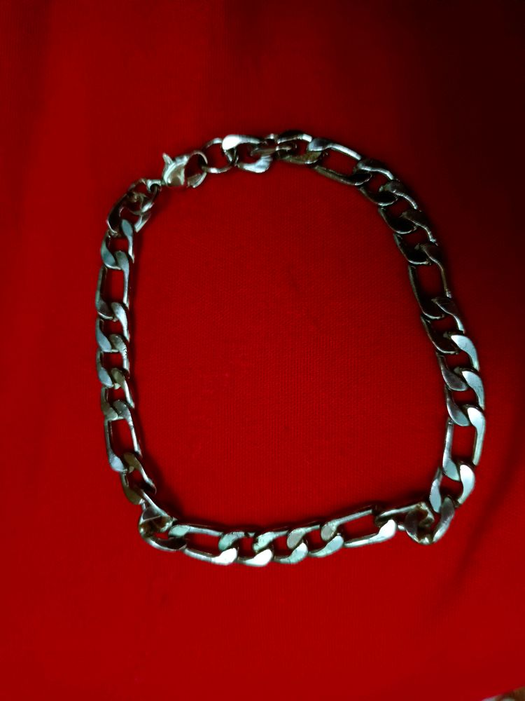 Fashion Frill Silver Necklace Chain Bracelet