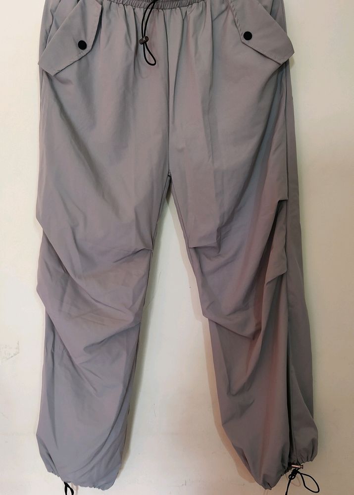 Trendy Parachute Trousers/Pants