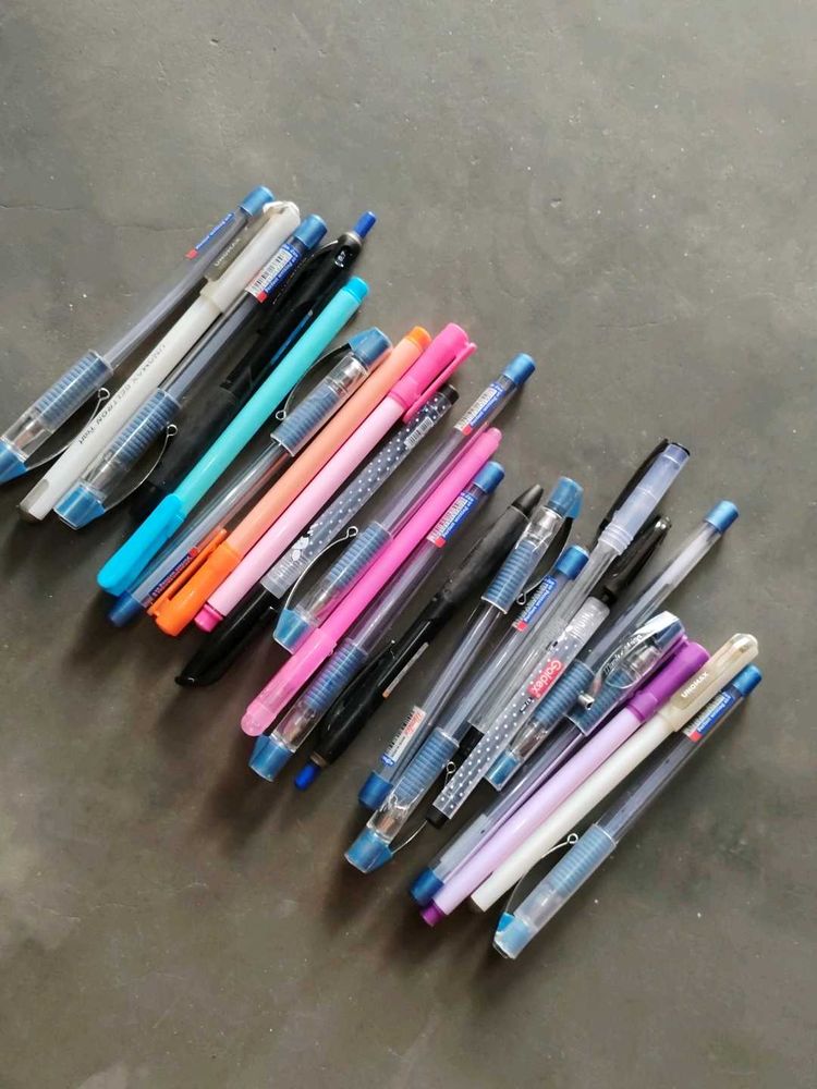 empty pen collection