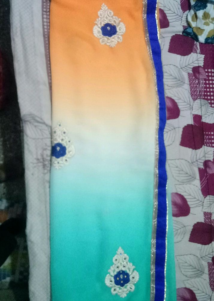 Embroidery Saree