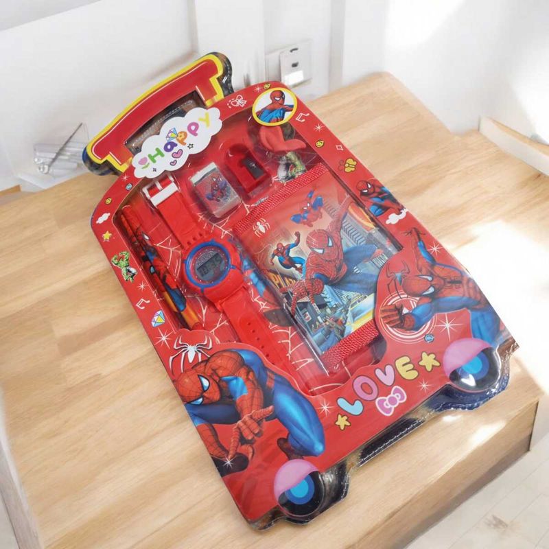Spiderman Watch  And Study Set