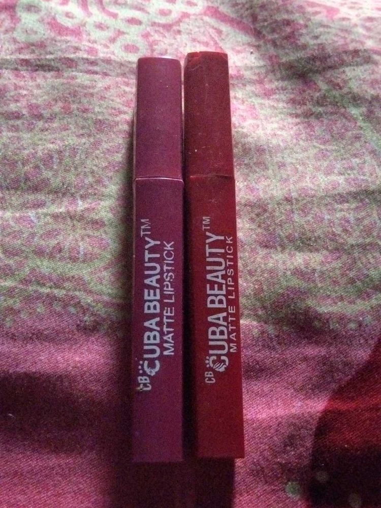 CUBA BEAUTY Matte Lipsticks