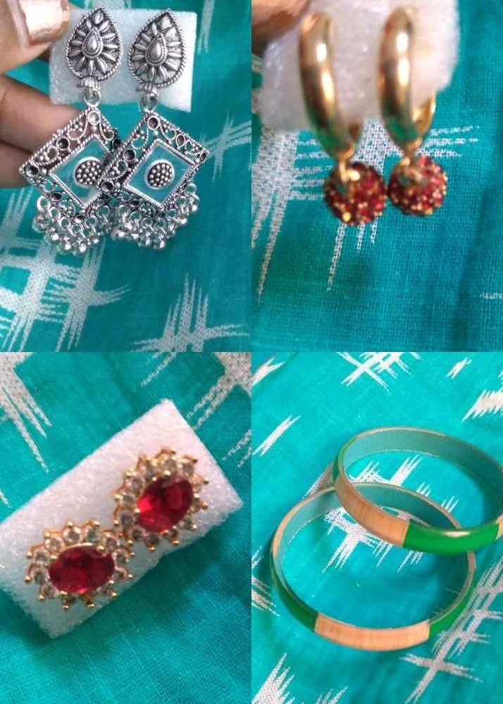 Earrings And Bangles