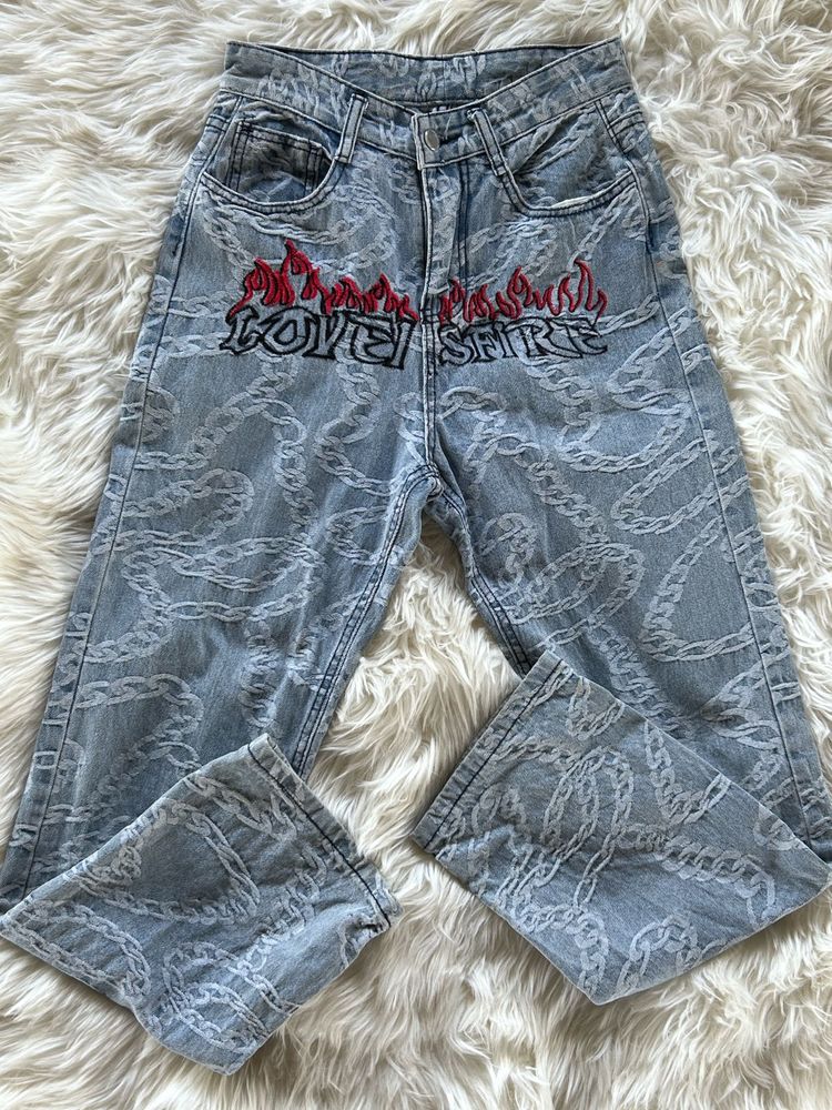 Y2K HIP HOP JEANS &#34;KAMAISHI&#34;