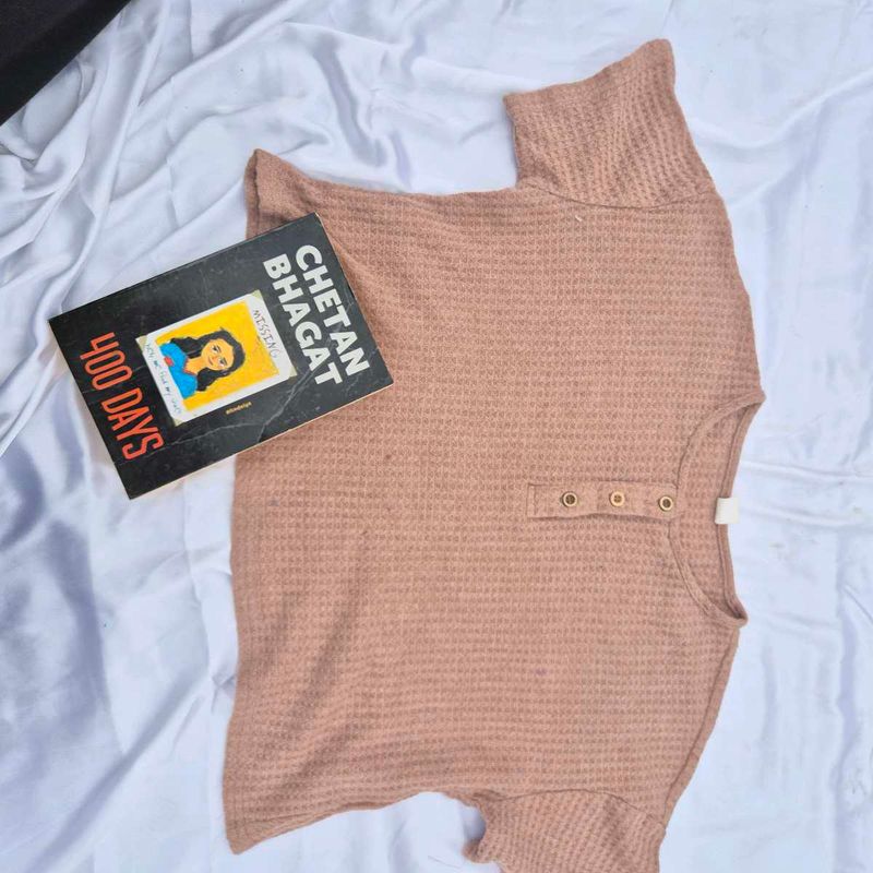 Oversized Crop Top Shein