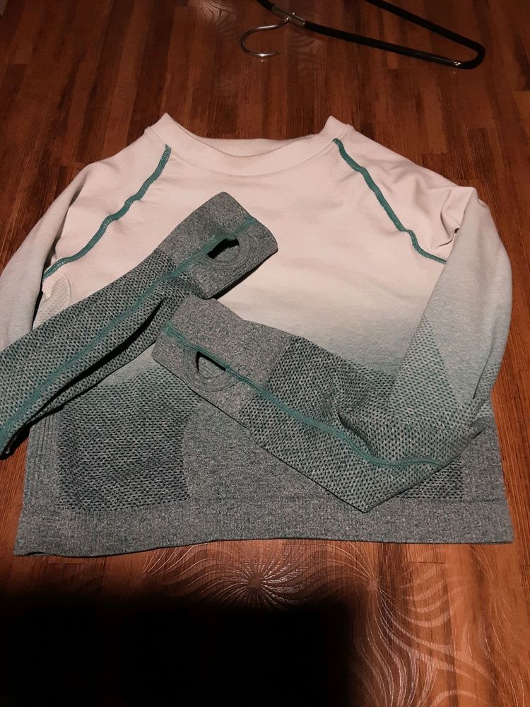 imported gym suit, size small