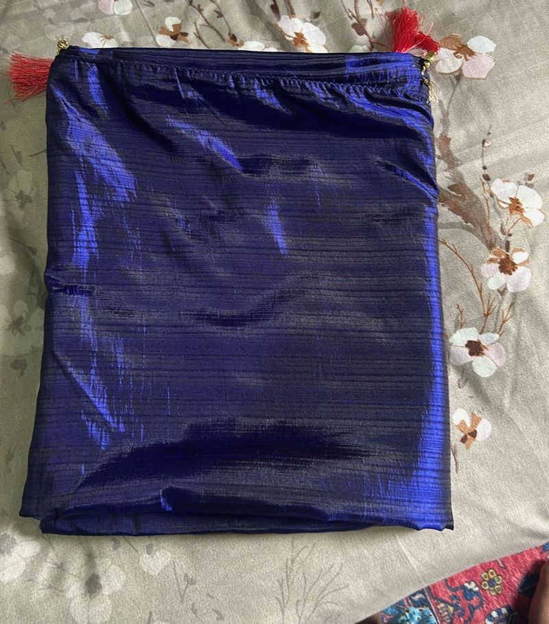 Royal Blue Silk Saree