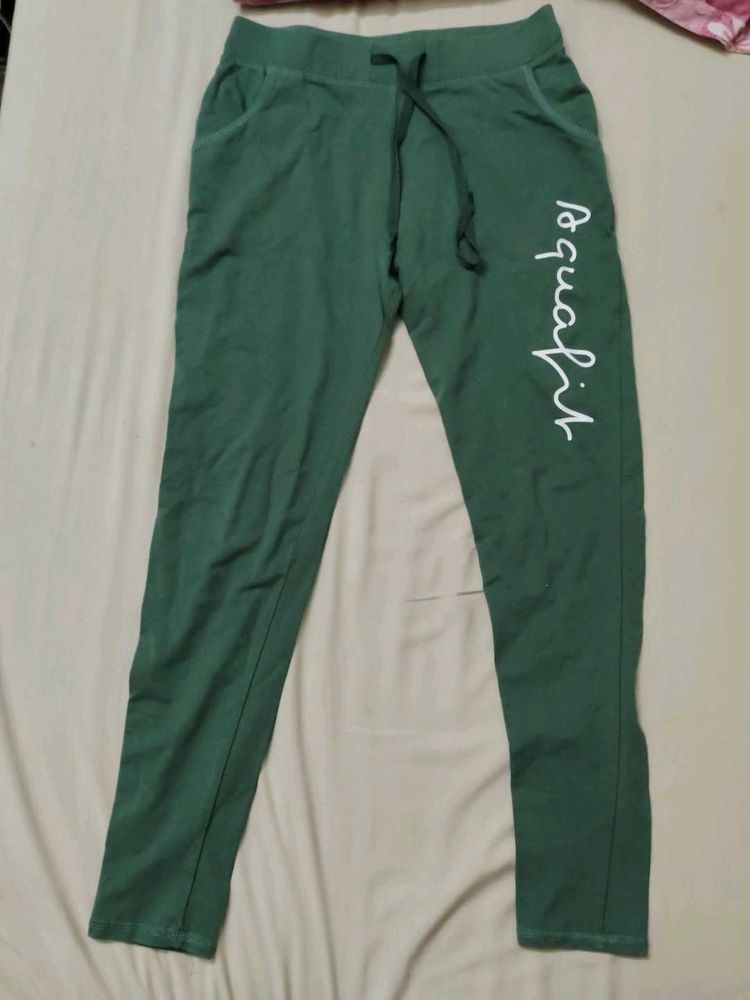 Green Casual Joggers