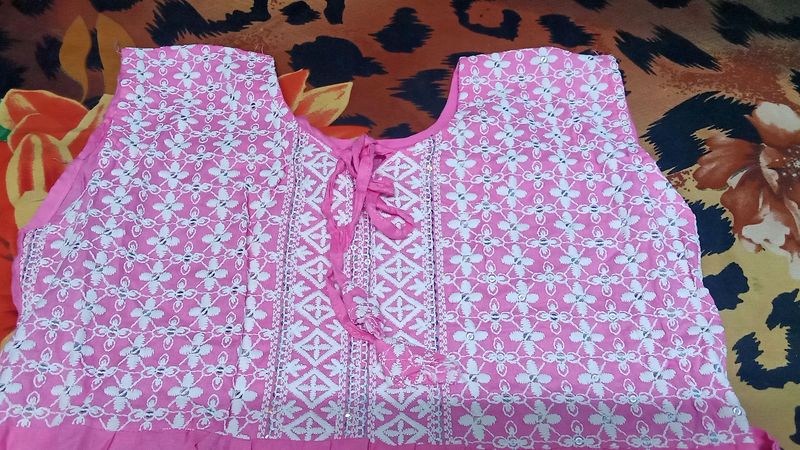 Beautiful Pink New Kurti 🌸🌸