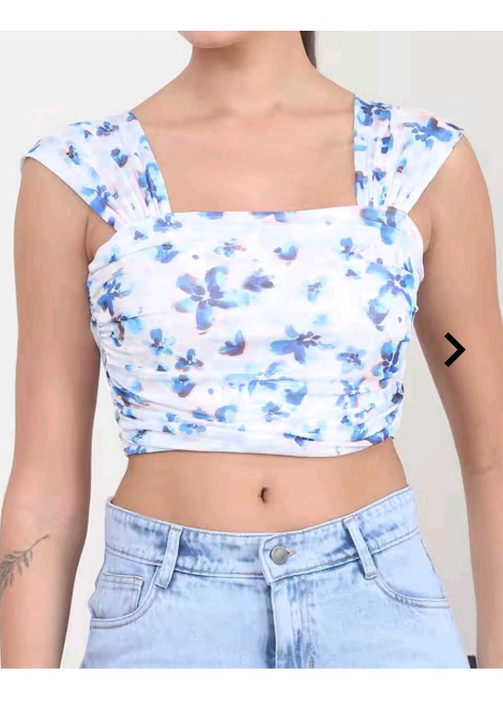Floral Crop Top