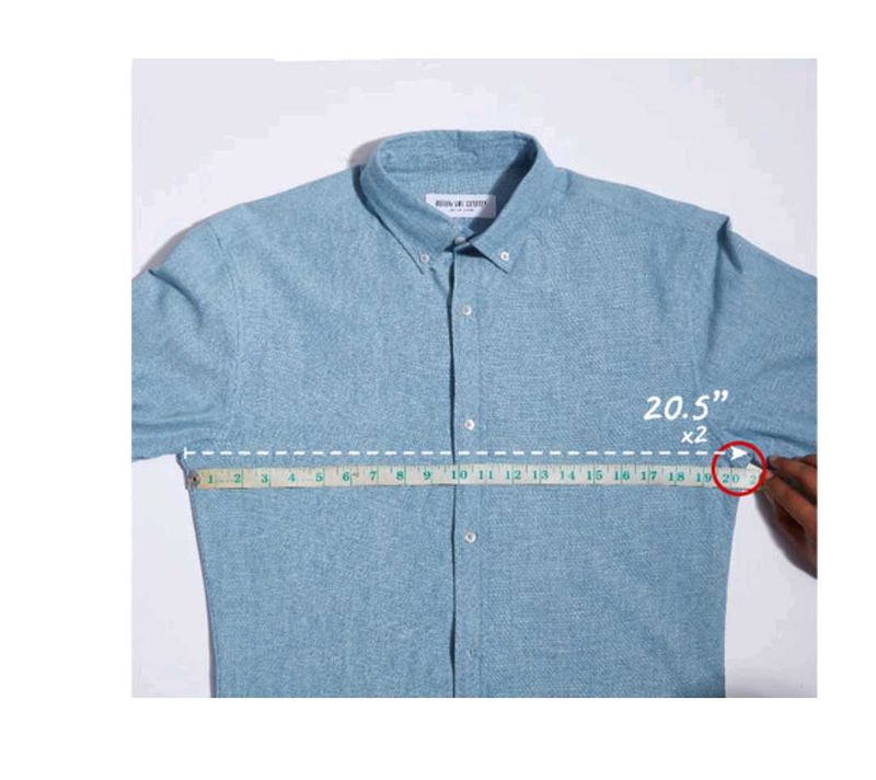 ESM- Example Shirt Measurements