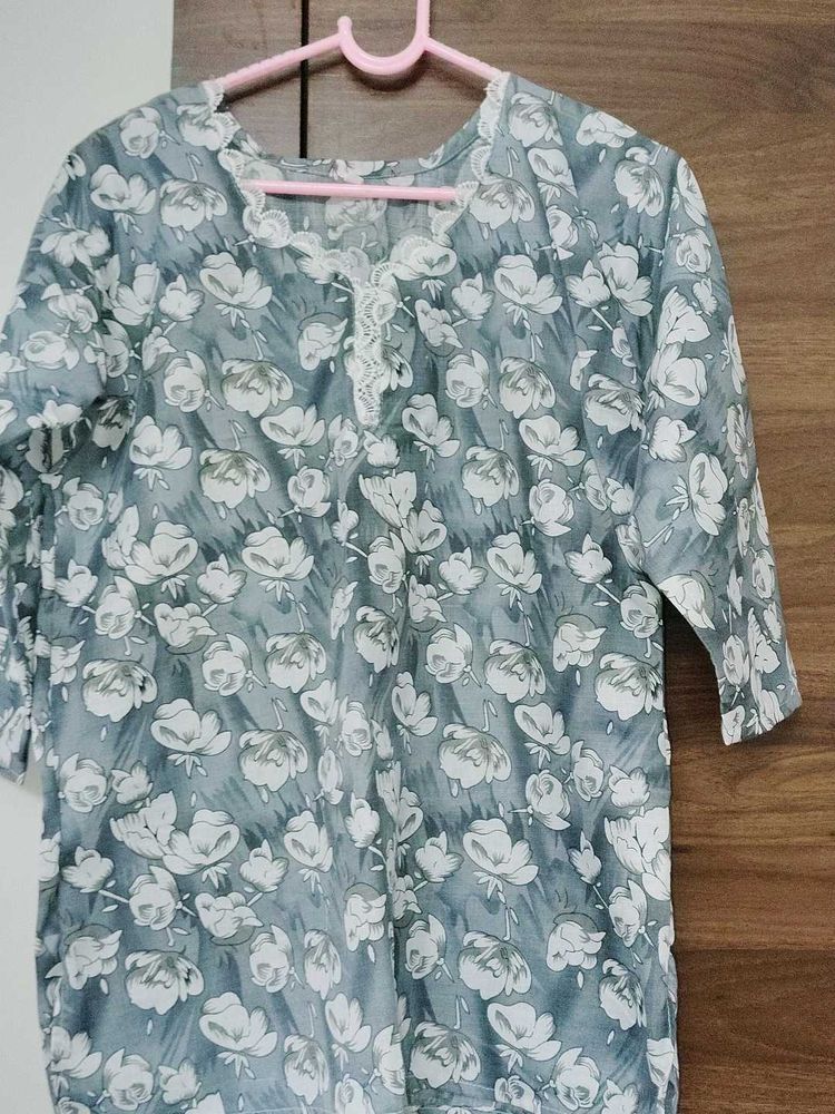 Floral Print Top