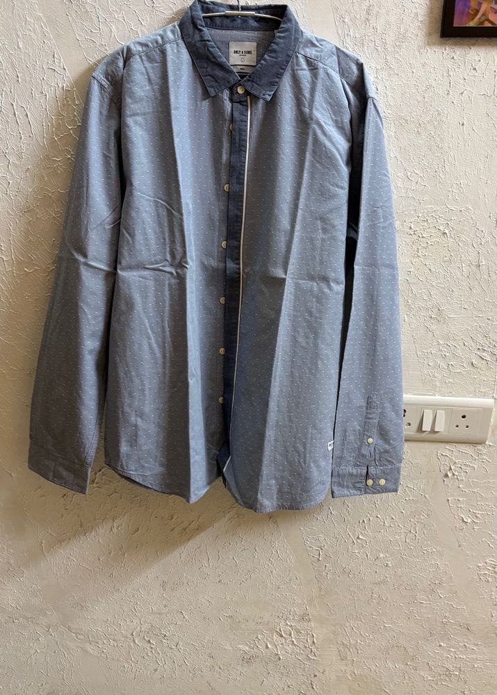 Polka Dot Button Down Shirt