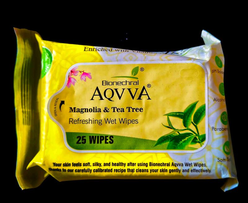 Bionechral AQVVA Wet Wipes