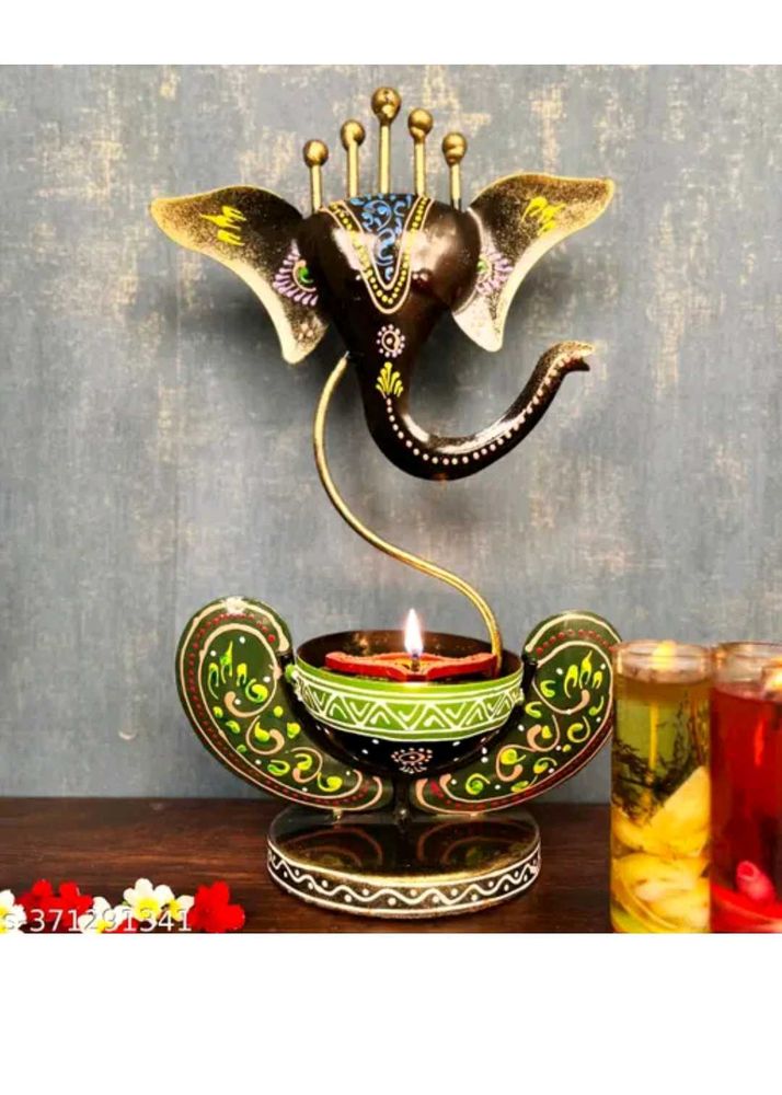 Ganesha Iron Table Showpiece