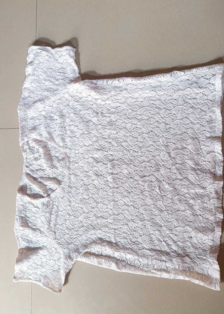 White Lace Top