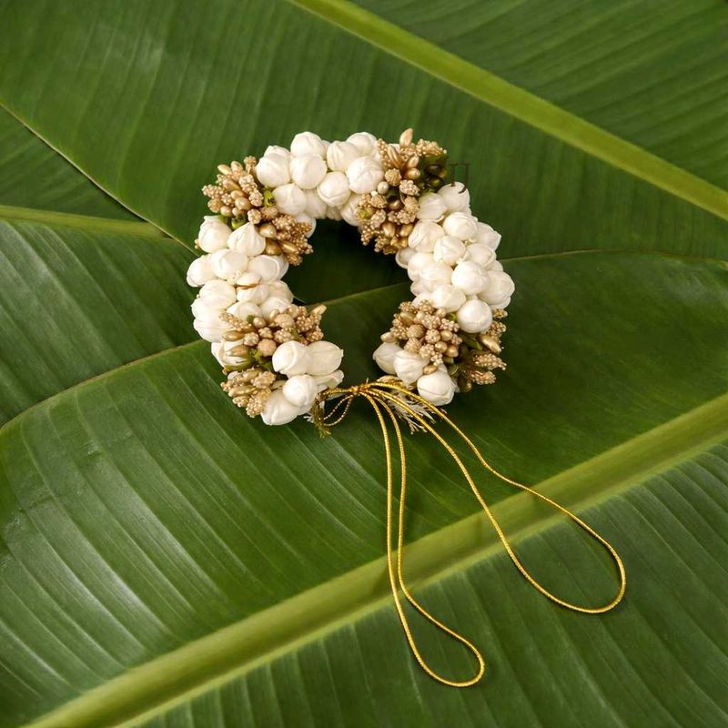 Artificial Jasmine Gajra Veni for Hair