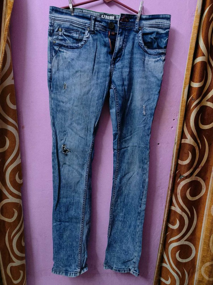 Stylish Blue Denim Jeans